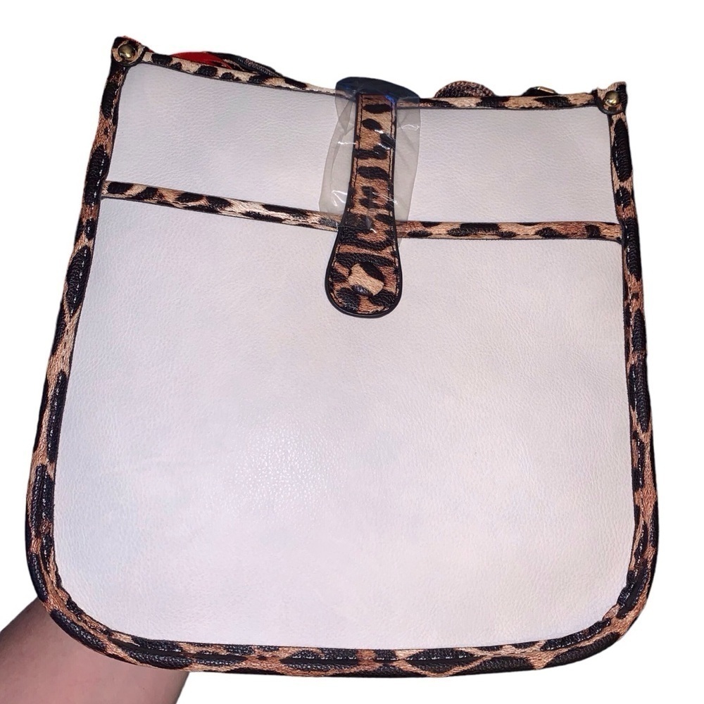 Montana West bucket bag leopard trim/straps - Picture 1 of 6